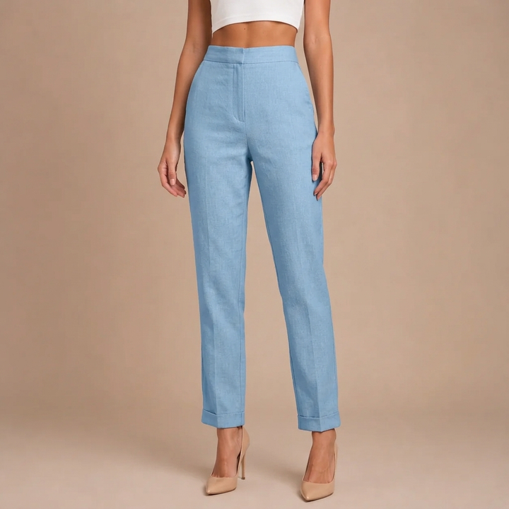 Summer Trousers in Linen and Cotton