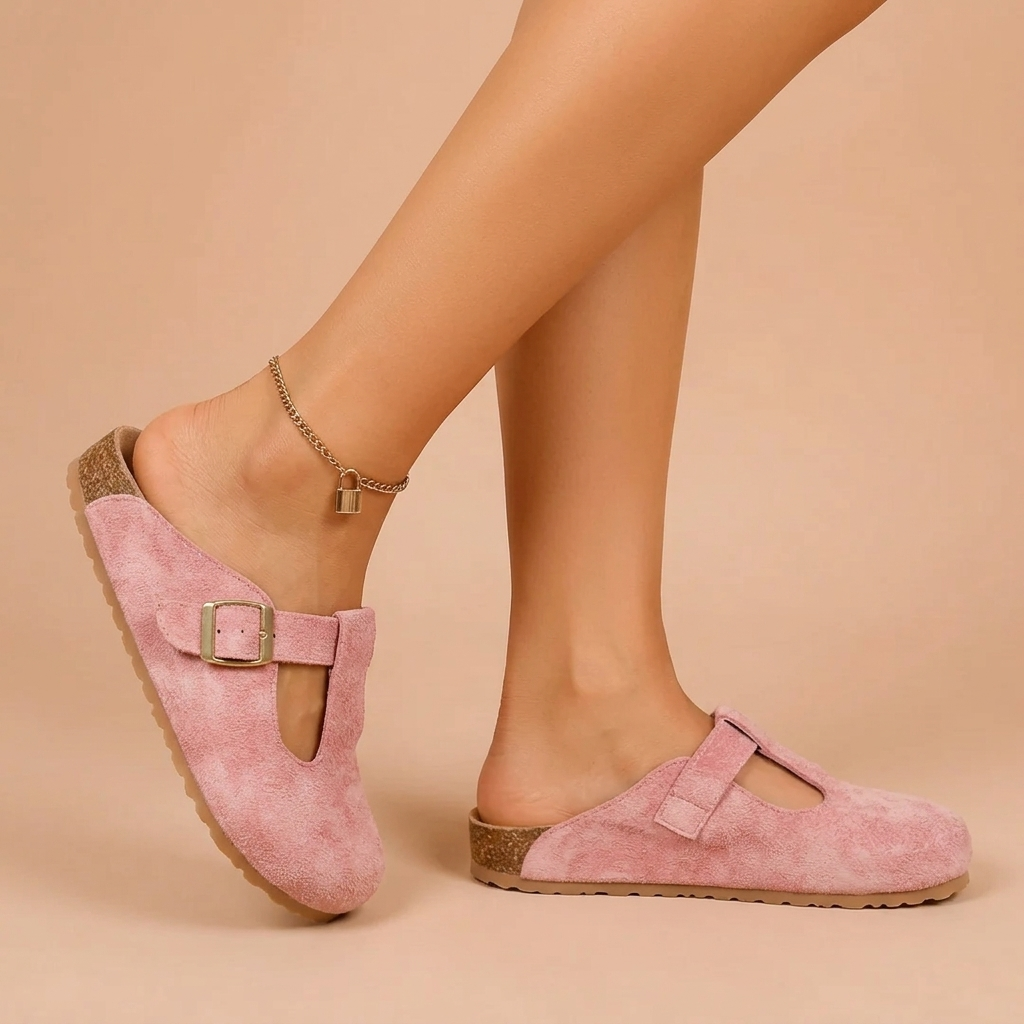 Têmis - Comfortable Clogs with Minimalist Buckle