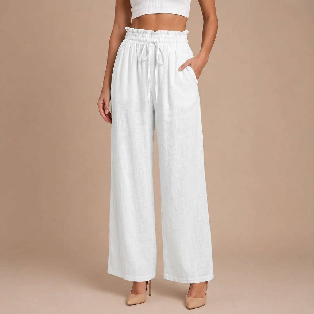 Melissa - Effortless Wide-Leg Trousers