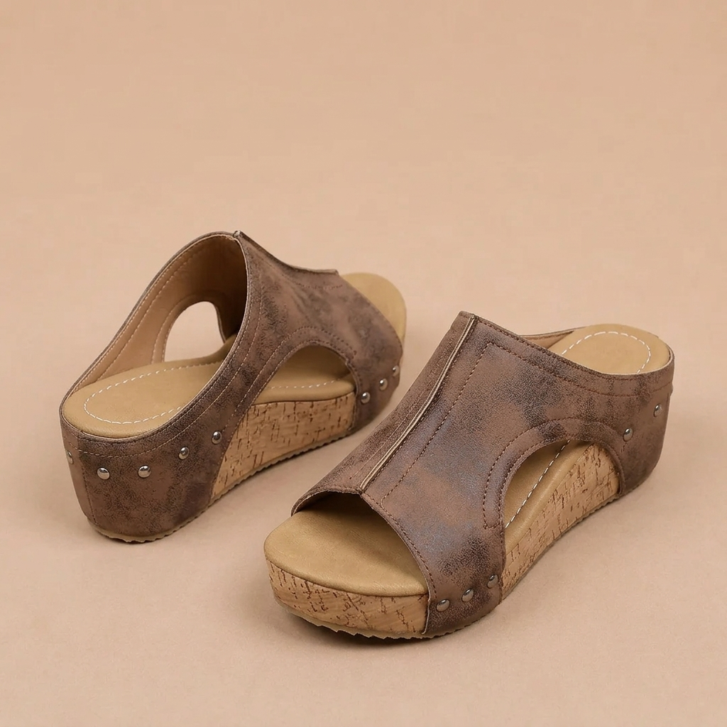 Marigo - Orthopedic Platform Sandals with Elegant Design