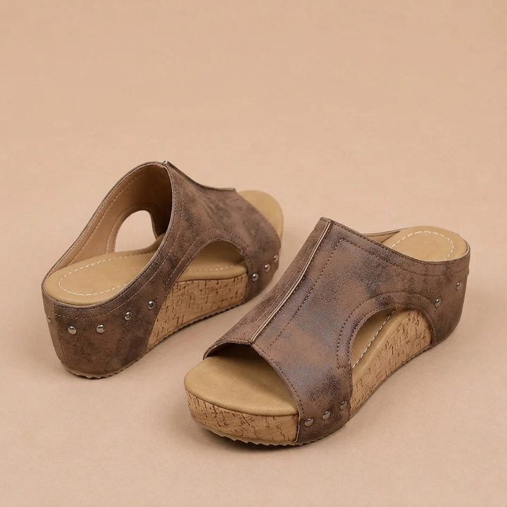 Marigo - Orthopedic Platform Sandals with Elegant Design