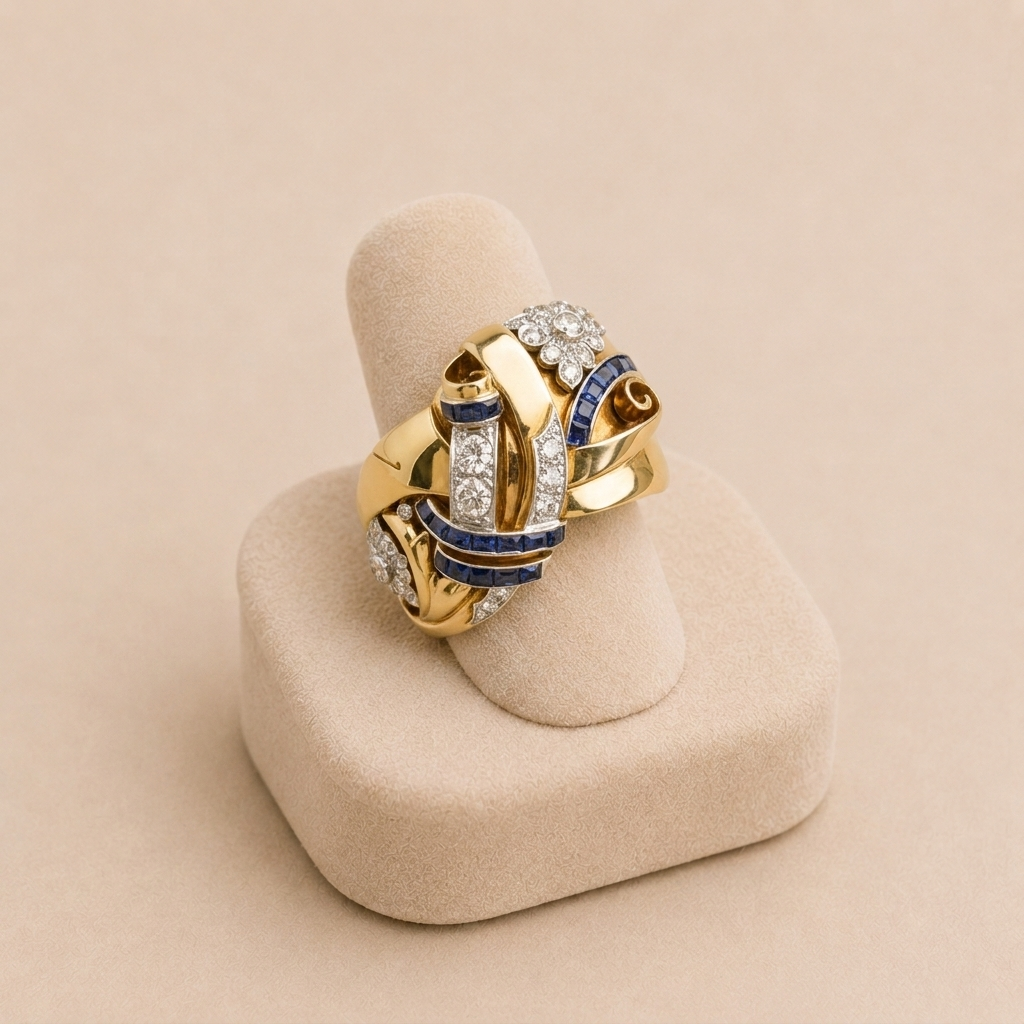 Elektra - Vintage Gold Ring