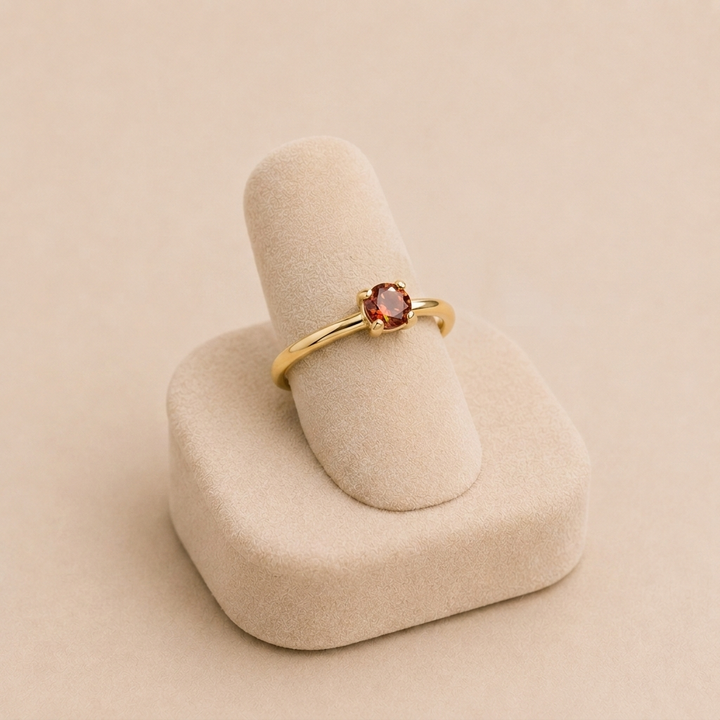 Iphigenia - Gold Rings with Birthstone