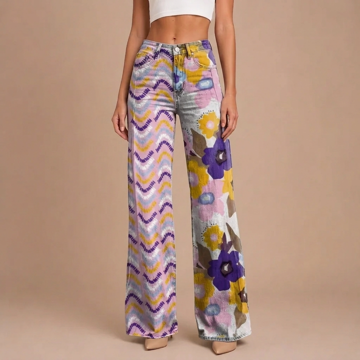 Isadora™ | Floral Boho Pants