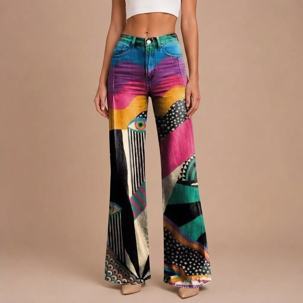 Talia™ | Boho Chic Flared Pants