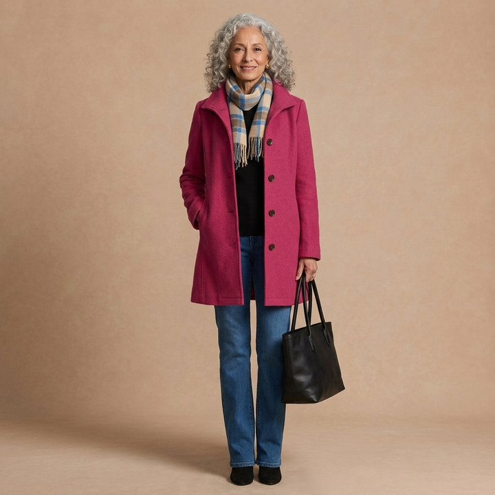 Zoe Single-Breasted Coat