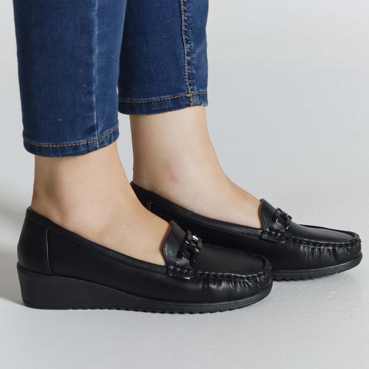 Rita | Elevated Sole Moccasins
