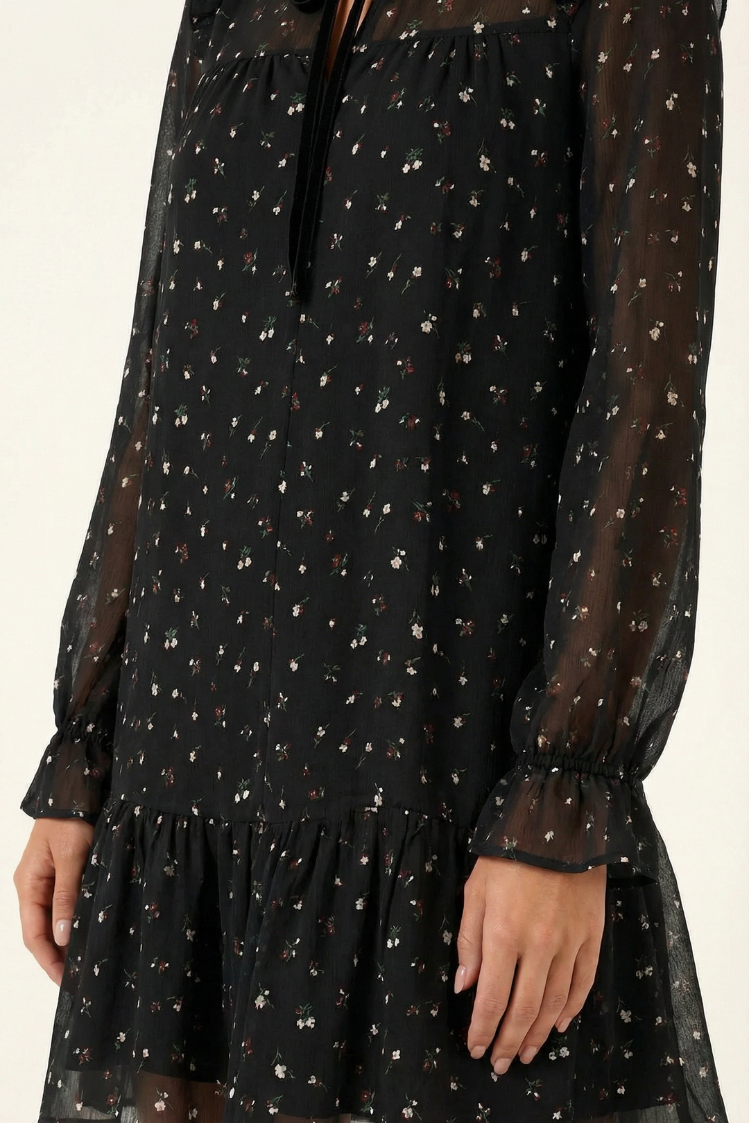 Liliana | Ruffled Hem Mini Dress