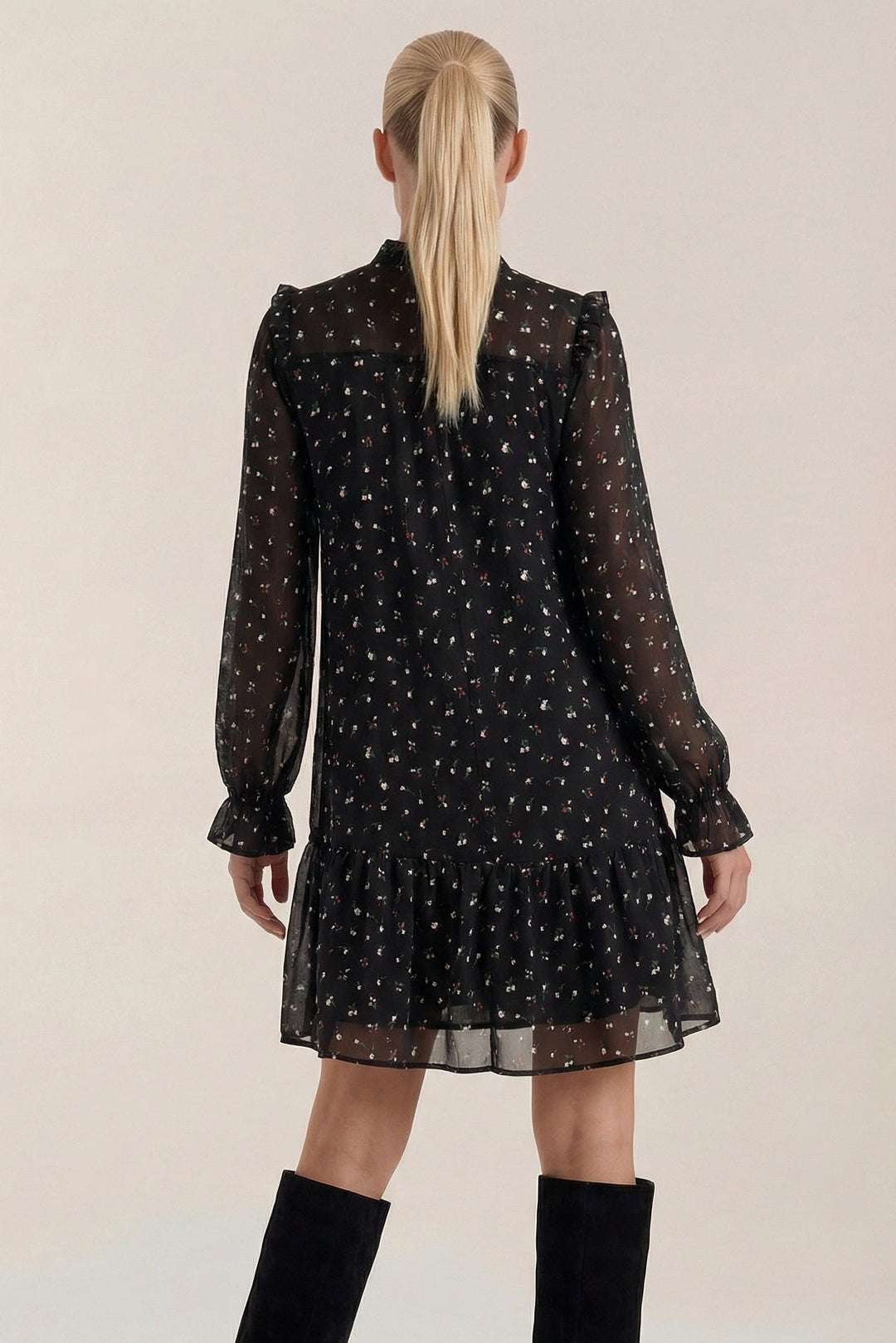 Liliana | Ruffled Hem Mini Dress
