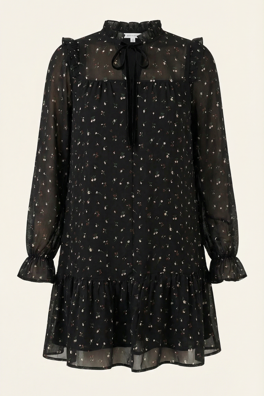 Liliana | Ruffled Hem Mini Dress