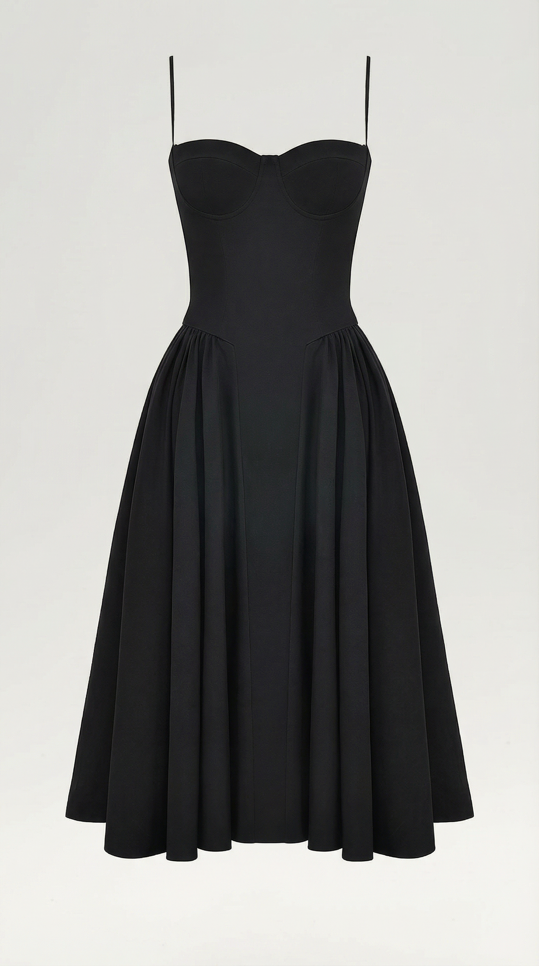 Izolda | Midi Dress with Corset Detail