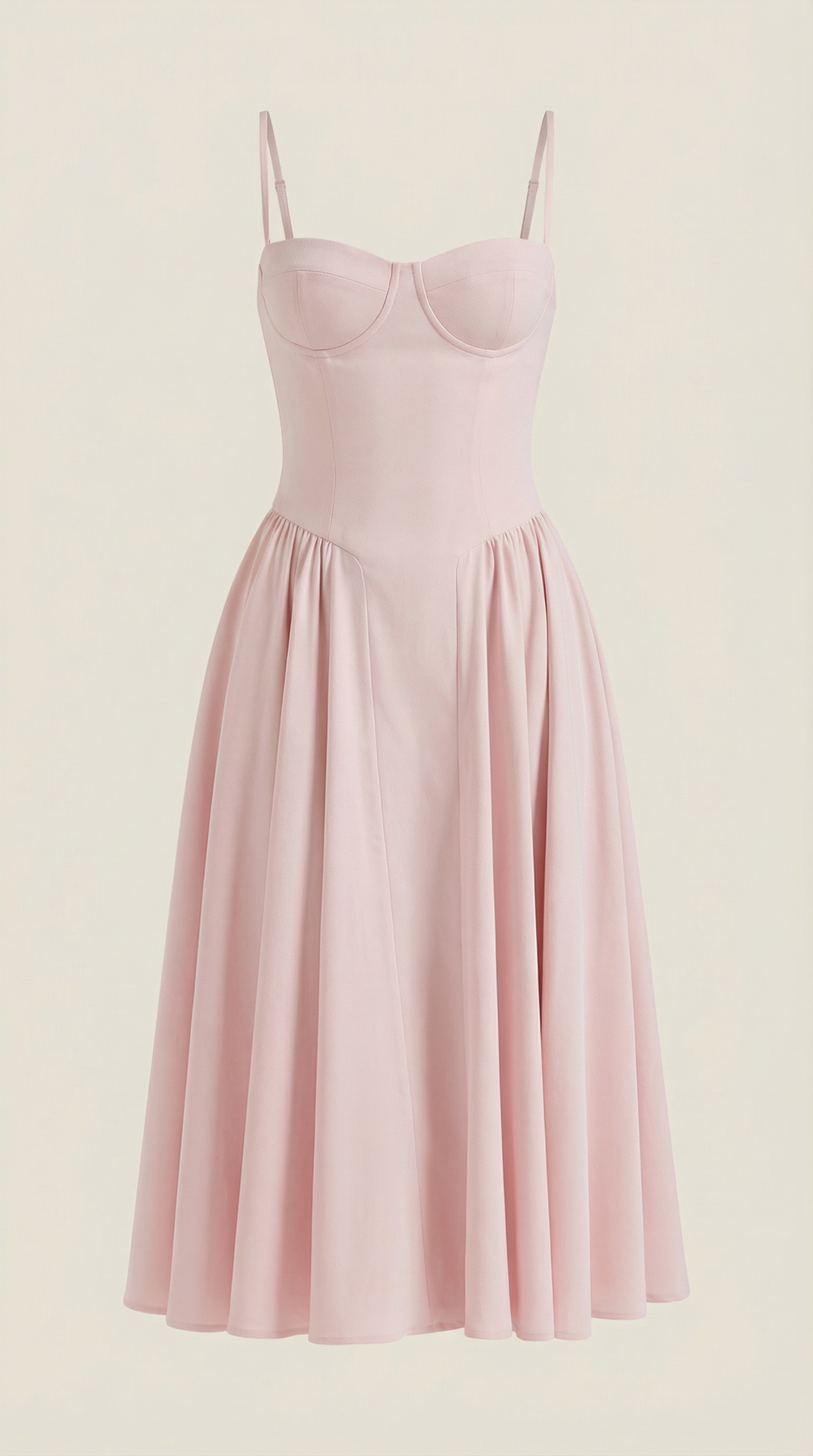 Izolda | Midi Dress with Corset Detail