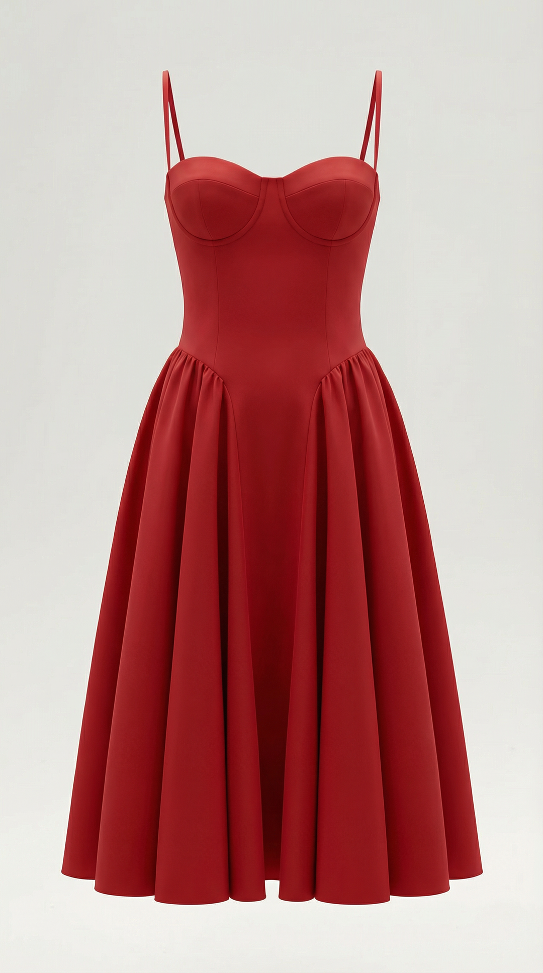 Izolda | Midi Dress with Corset Detail