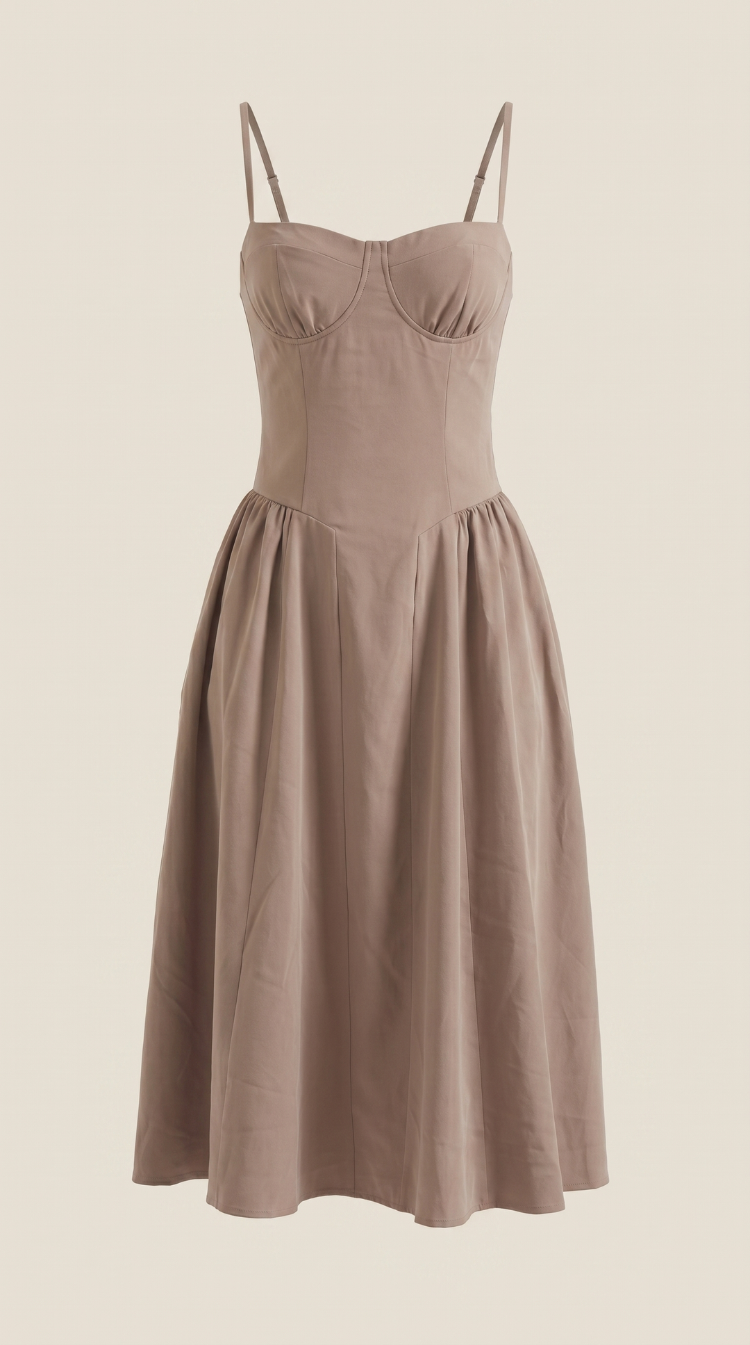 Izolda | Midi Dress with Corset Detail