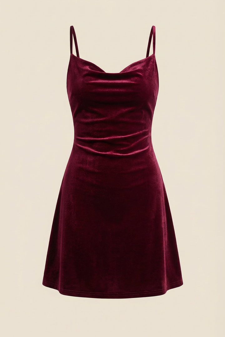 Radmila | Sleek Mini Dress with Delicate Straps