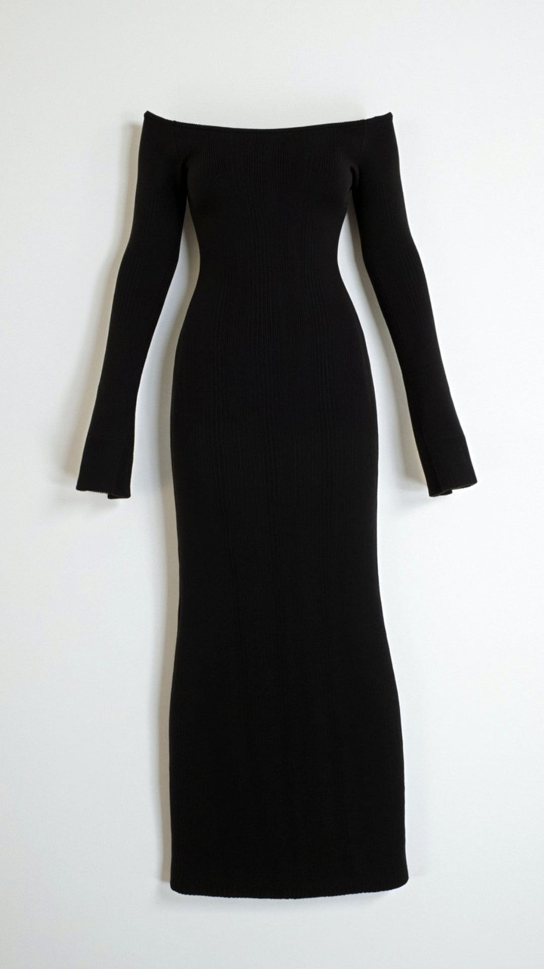 Maxi Dress with Open Shoulders