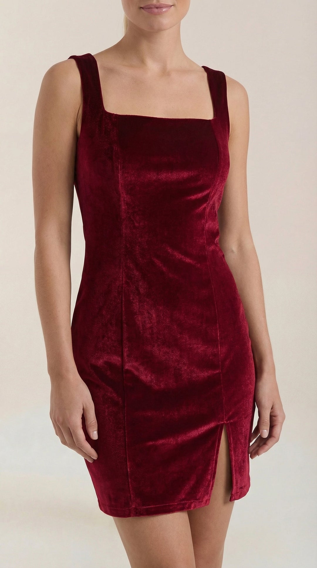 Paulína | Square Neck Mini Dress