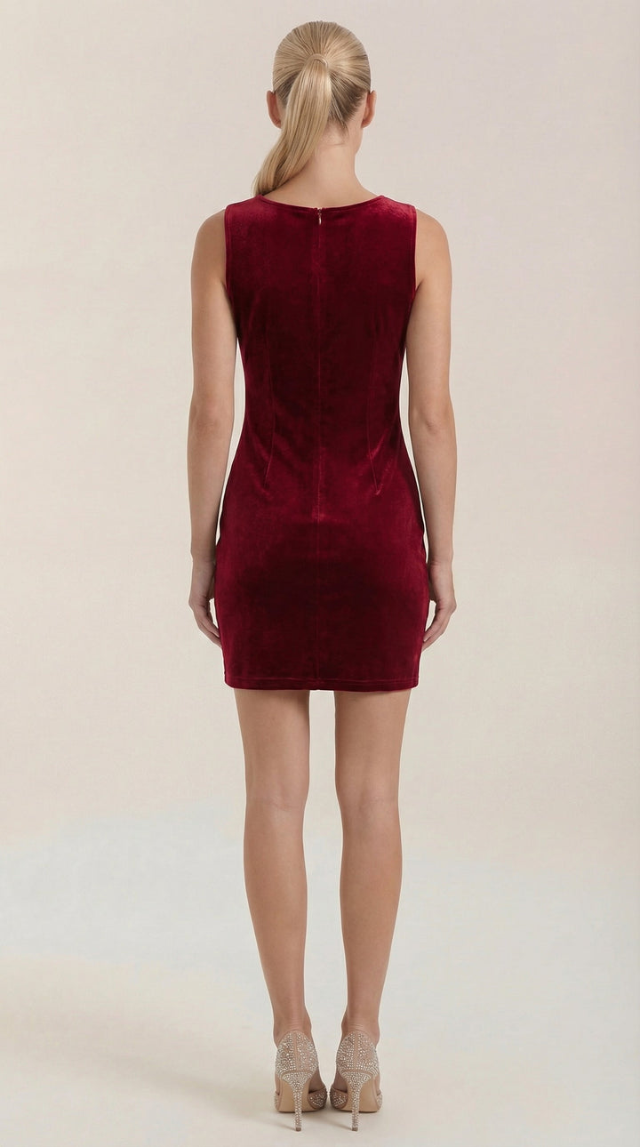 Paulína | Square Neck Mini Dress