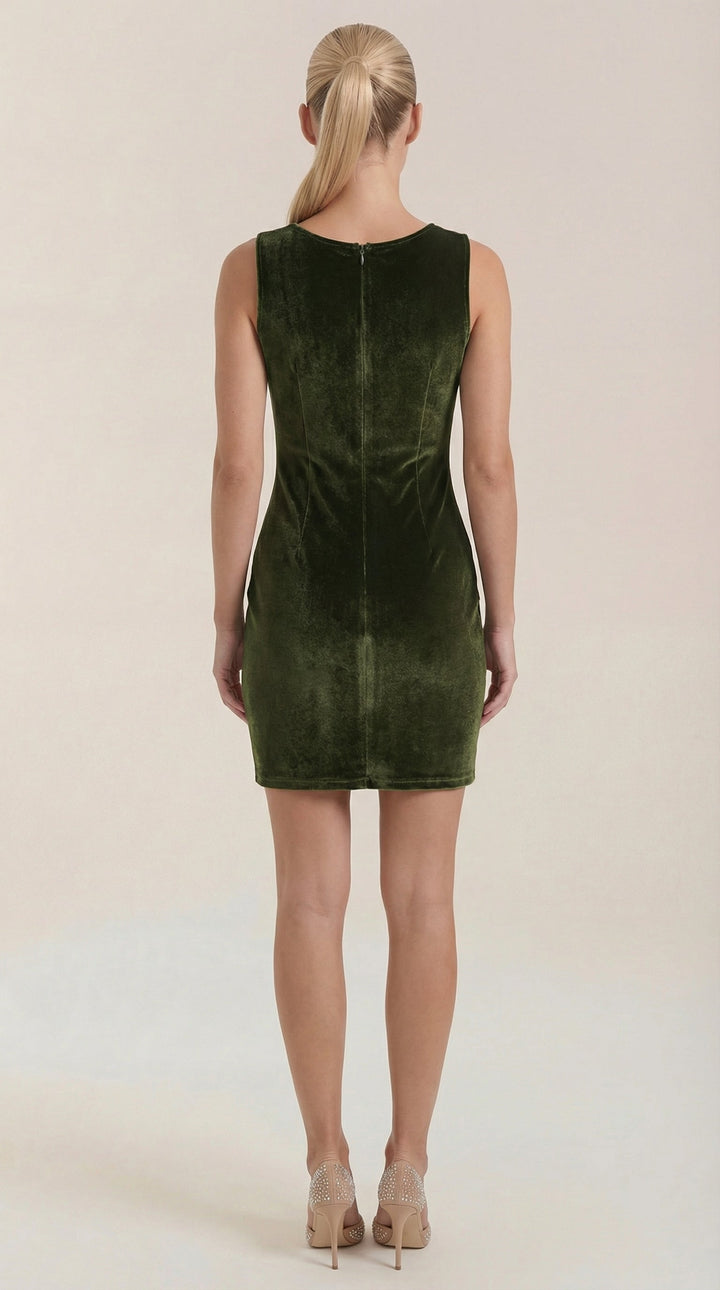 Paulína | Square Neck Mini Dress