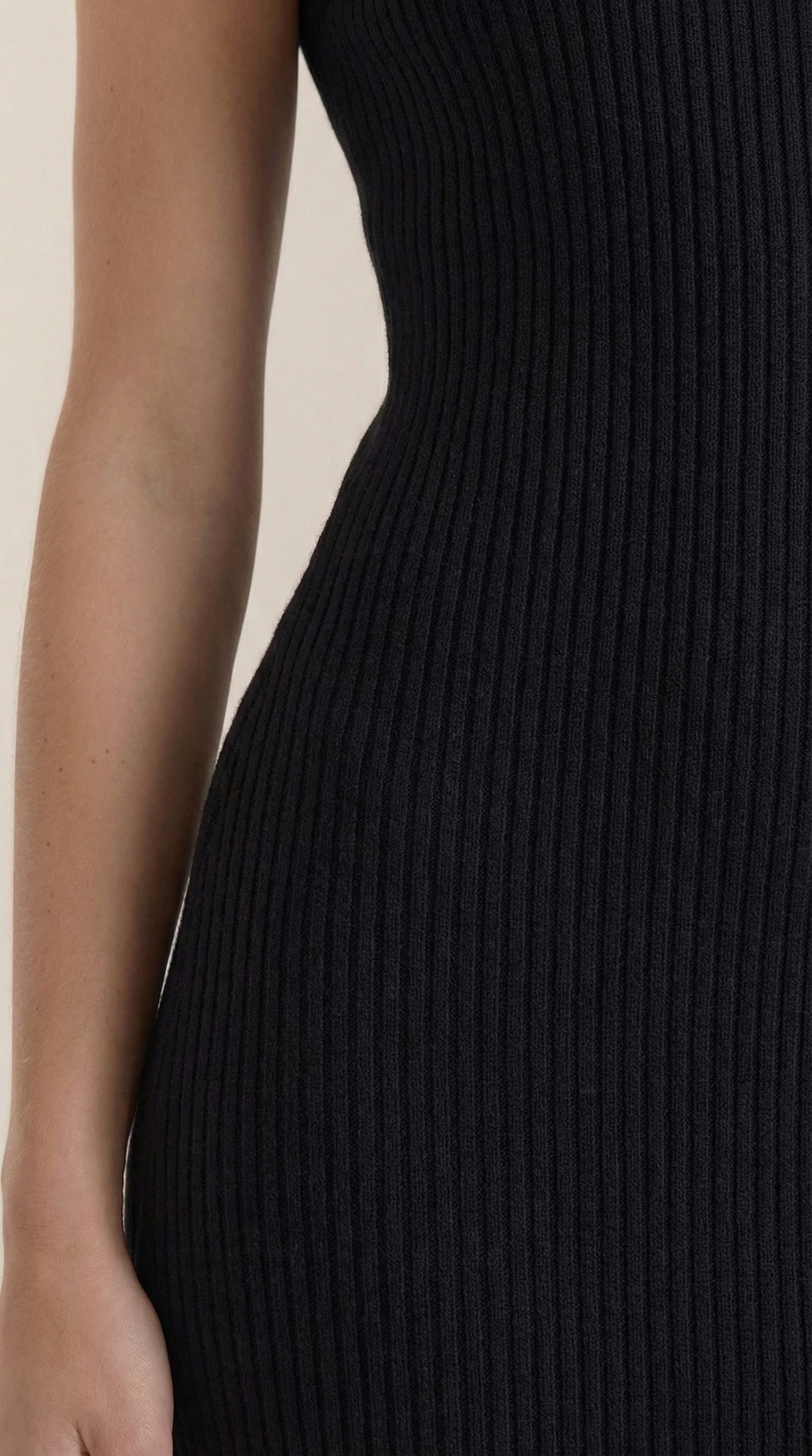 Hermína | Tailored Midi Dress Featuring a Stand-Up Collar