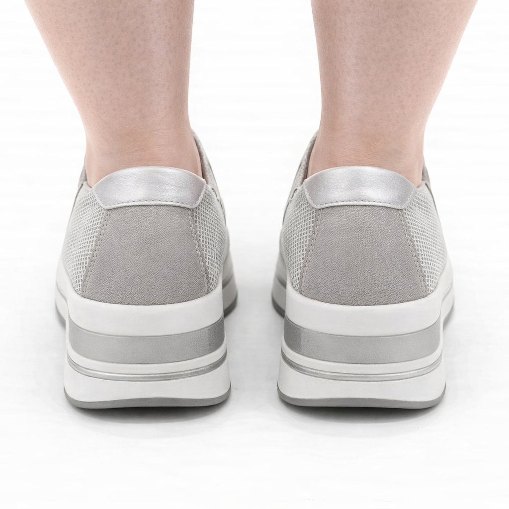 Layered Heel Moccasins