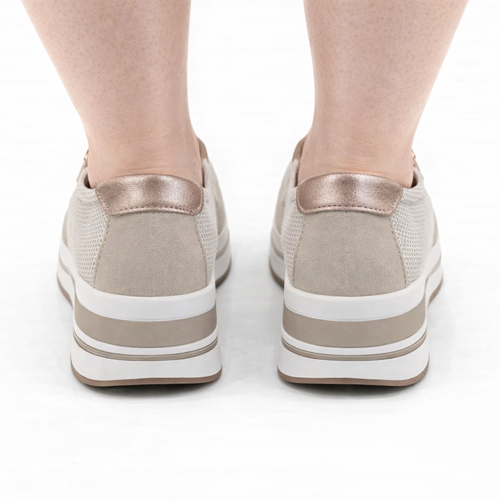 Layered Heel Moccasins
