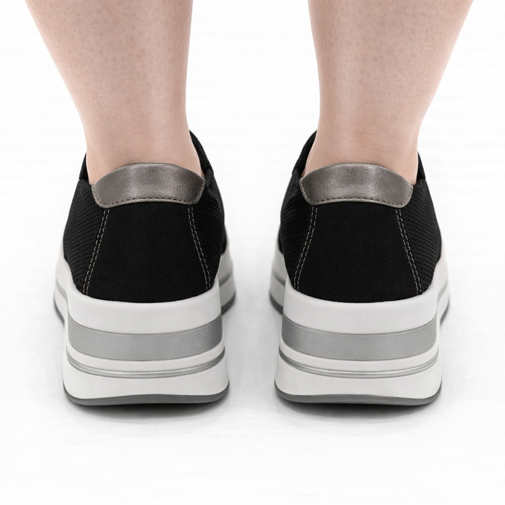 Layered Heel Moccasins