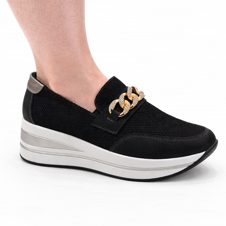 Layered Heel Moccasins