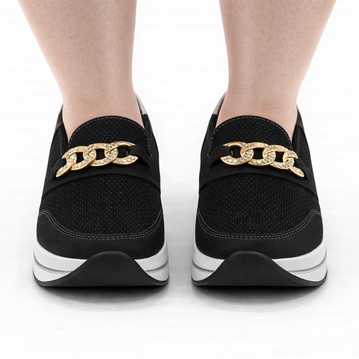 Layered Heel Moccasins