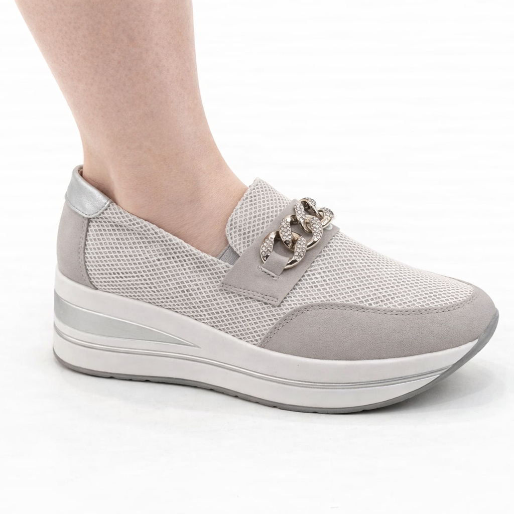Layered Heel Moccasins