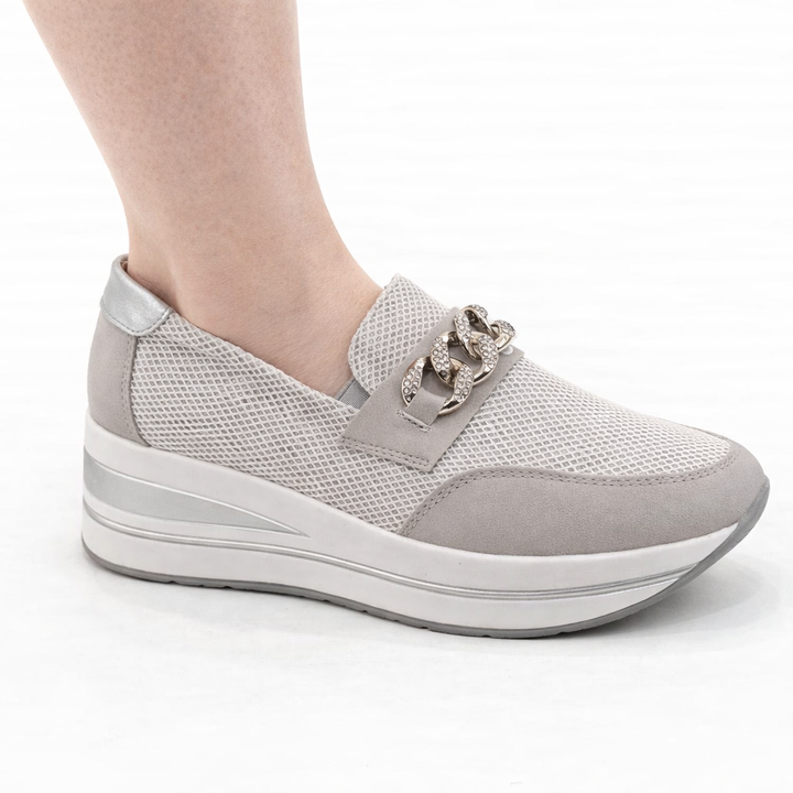 Layered Heel Moccasins