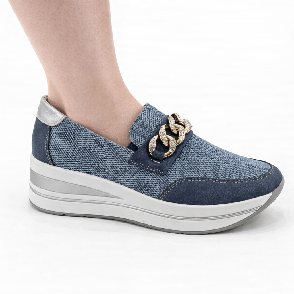 Layered Heel Moccasins