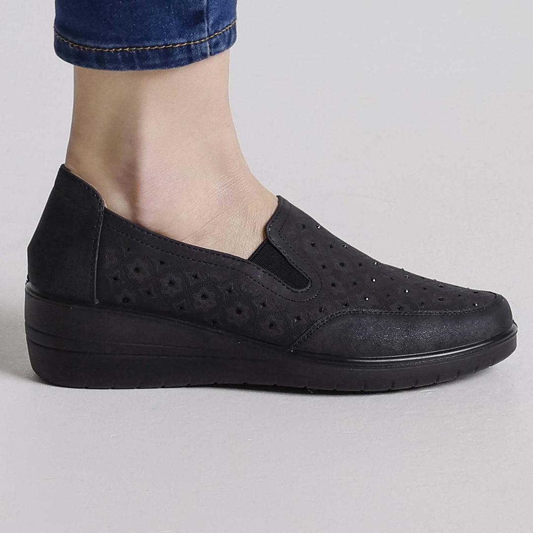 Platform Moccasins Available in Four Stylish Colors