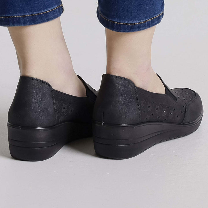 Platform Moccasins Available in Four Stylish Colors