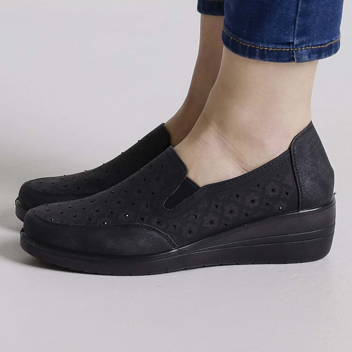 Platform Moccasins Available in Four Stylish Colors