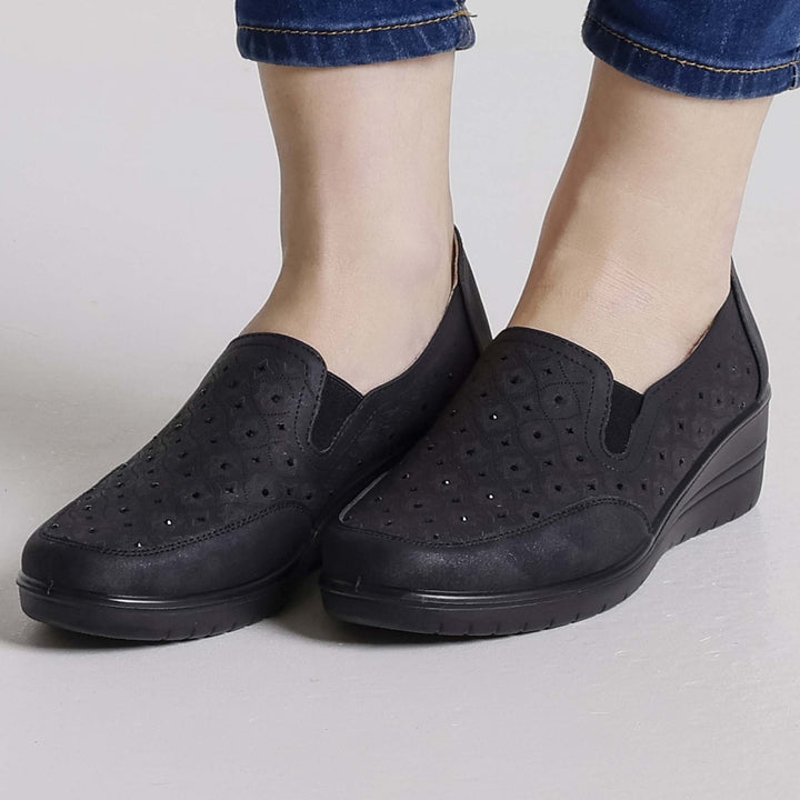 Platform Moccasins Available in Four Stylish Colors