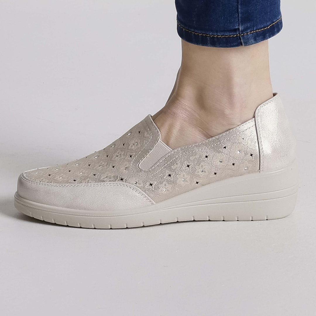 Platform Moccasins Available in Four Stylish Colors