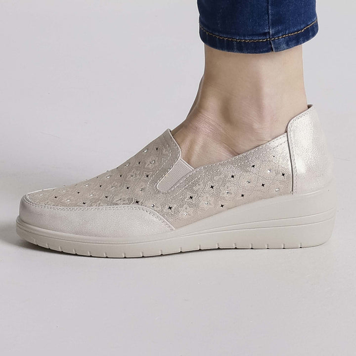 Platform Moccasins Available in Four Stylish Colors