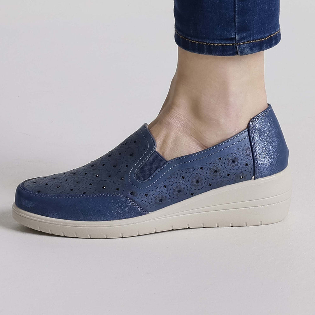 Platform Moccasins Available in Four Stylish Colors