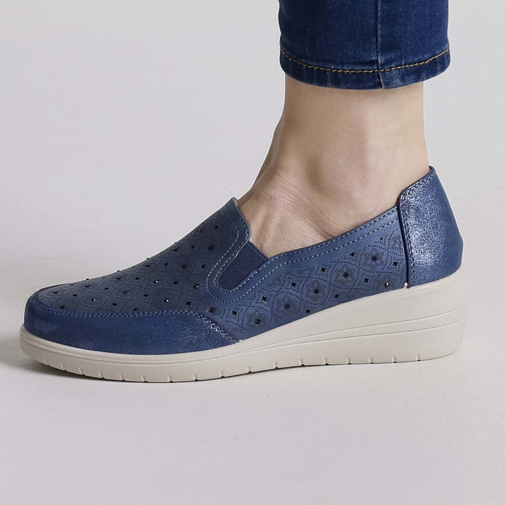 Platform Moccasins Available in Four Stylish Colors