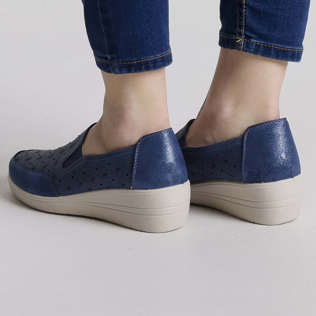 Platform Moccasins Available in Four Stylish Colors