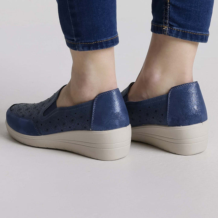 Platform Moccasins Available in Four Stylish Colors