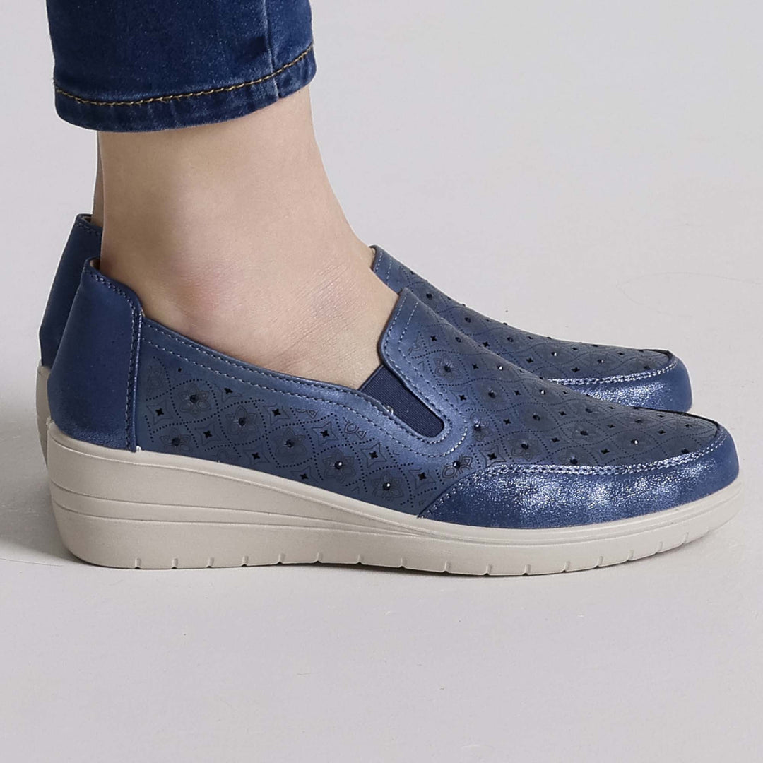 Platform Moccasins Available in Four Stylish Colors