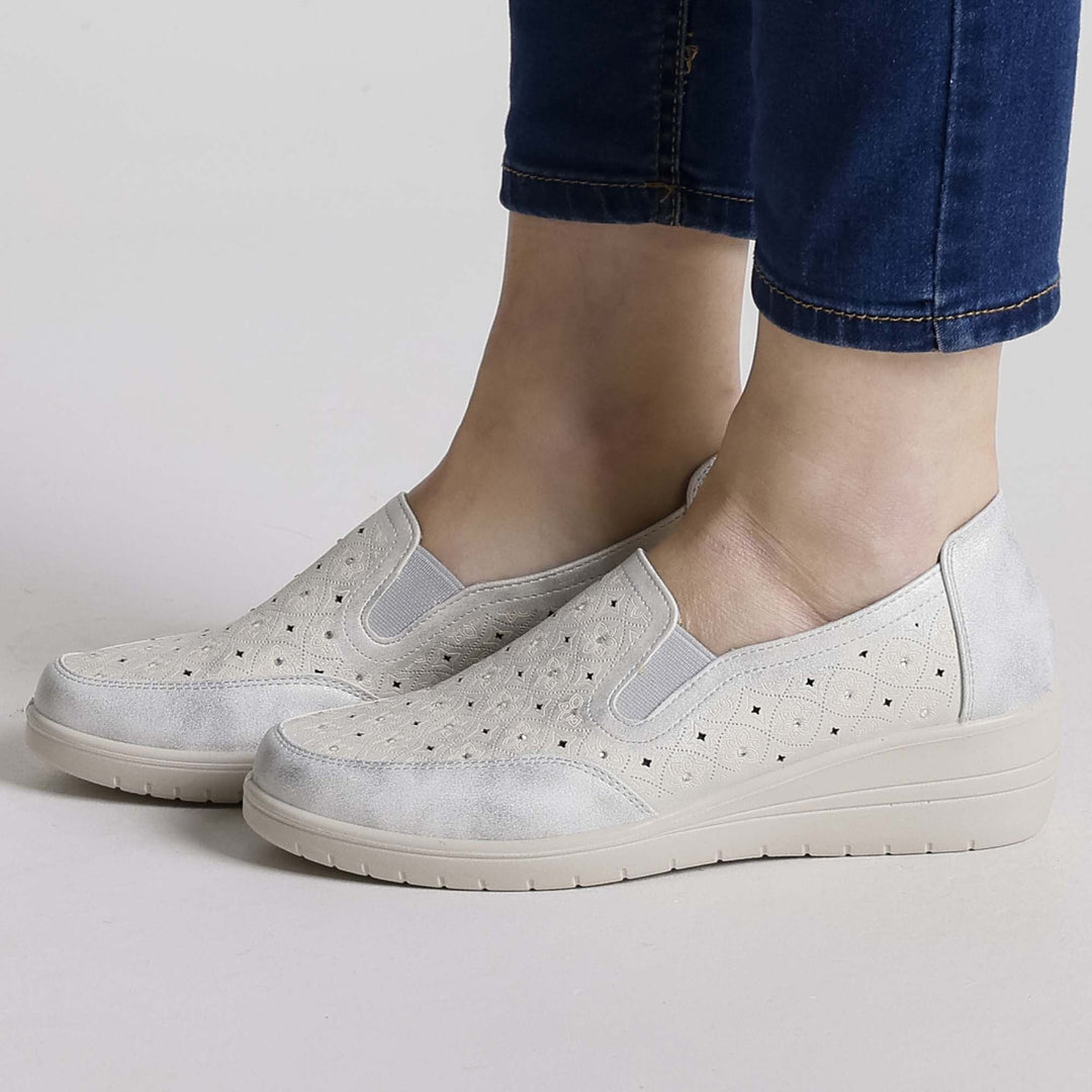 Platform Moccasins Available in Four Stylish Colors