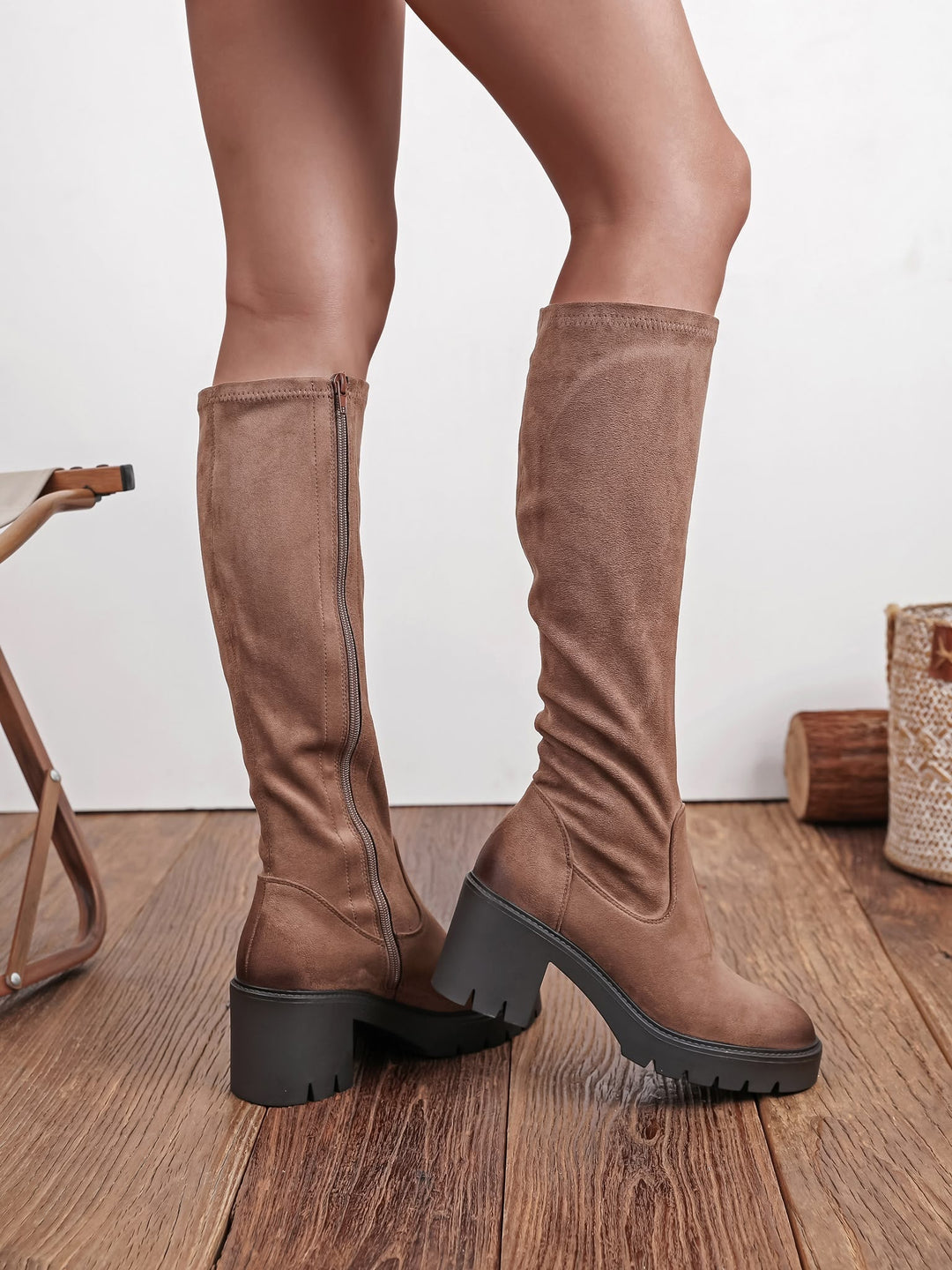 Anatomically Designed High Heel Boots