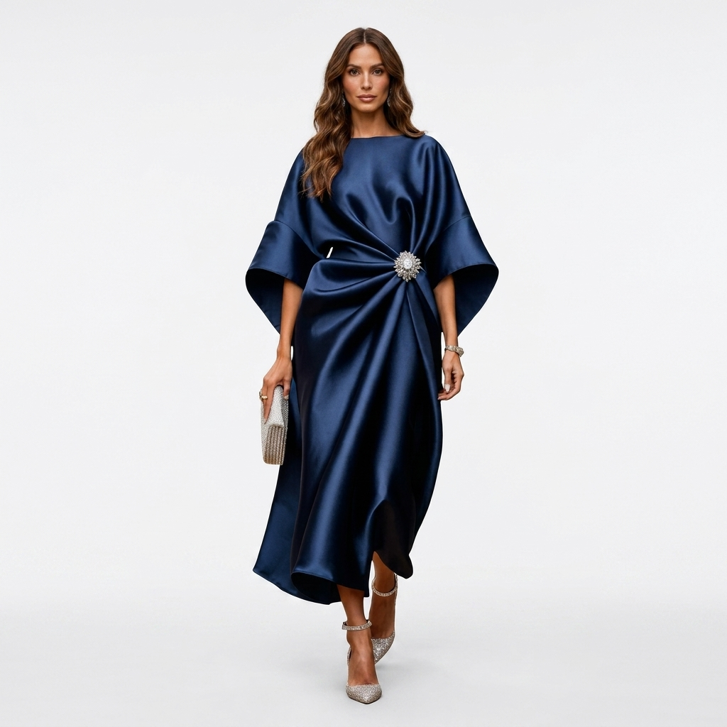 GABRIELLA | Elegant Long Evening Gown with Exquisite Detailing