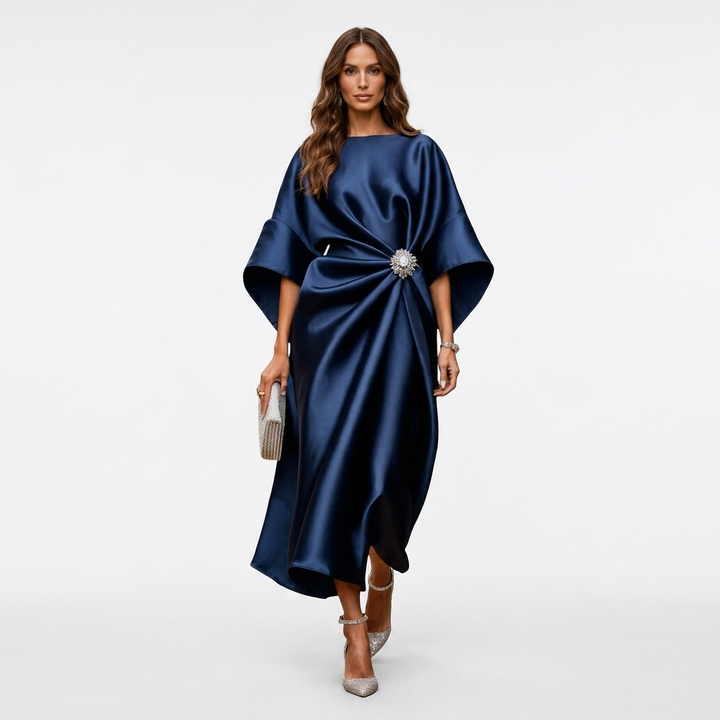 GABRIELLA | Elegant Long Evening Gown with Exquisite Detailing