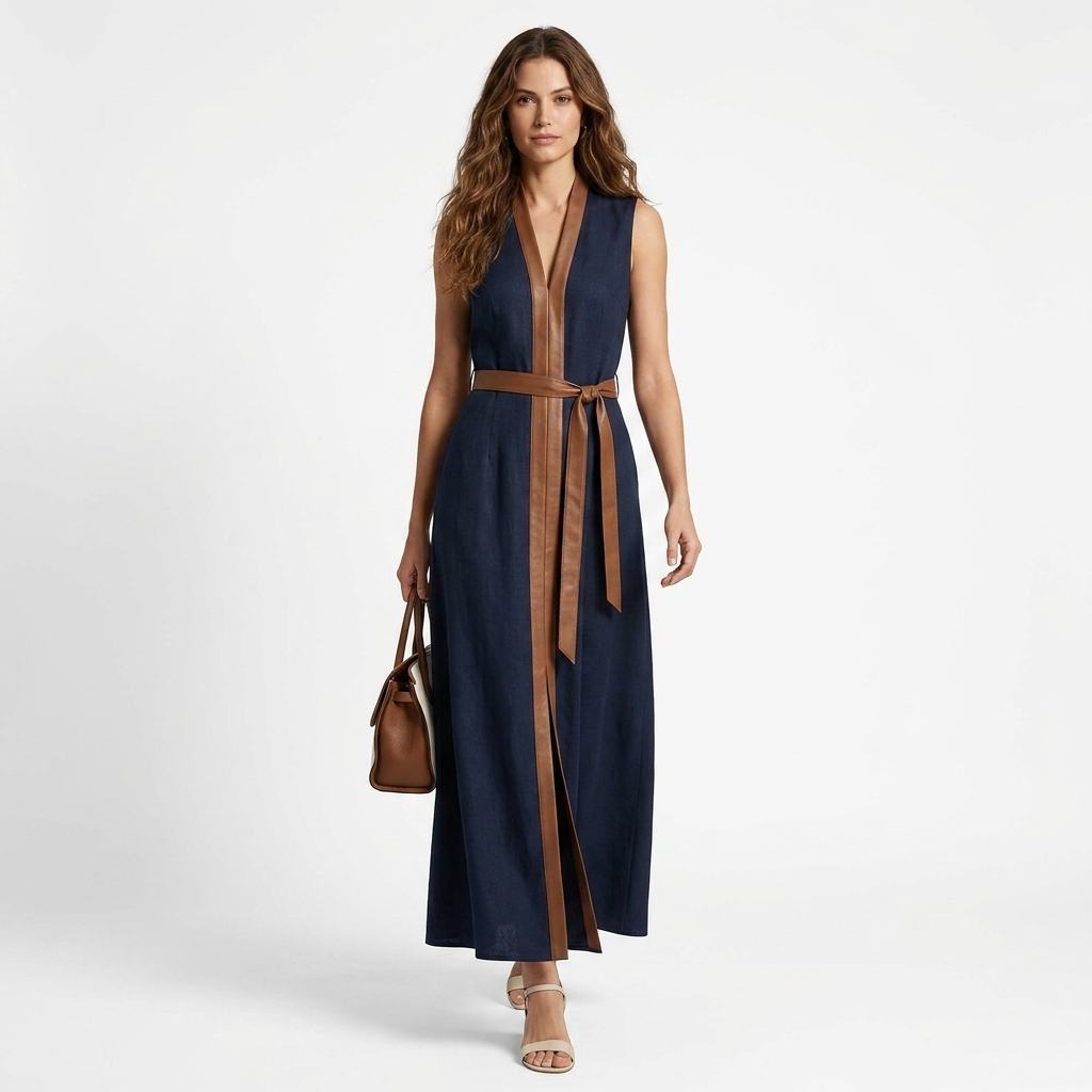 Elira - Elegant Linen Dress