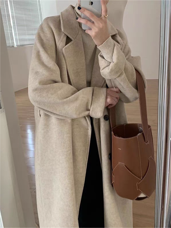 Timeless Women's Belted Wool Coat