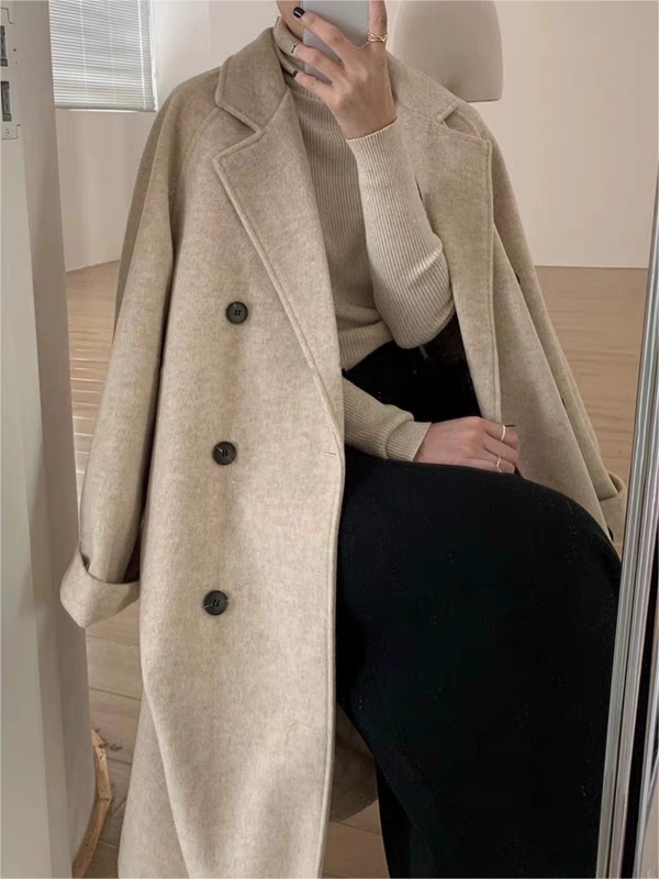 Timeless Women's Belted Wool Coat